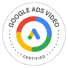 Badge Google Ads Video Certified